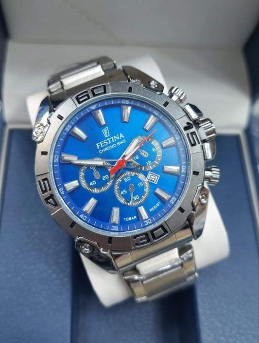 Festina bleu clair